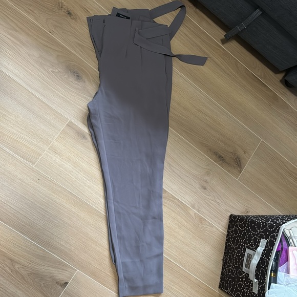 RW slim fit paper bag pants - Picture 4 of 4